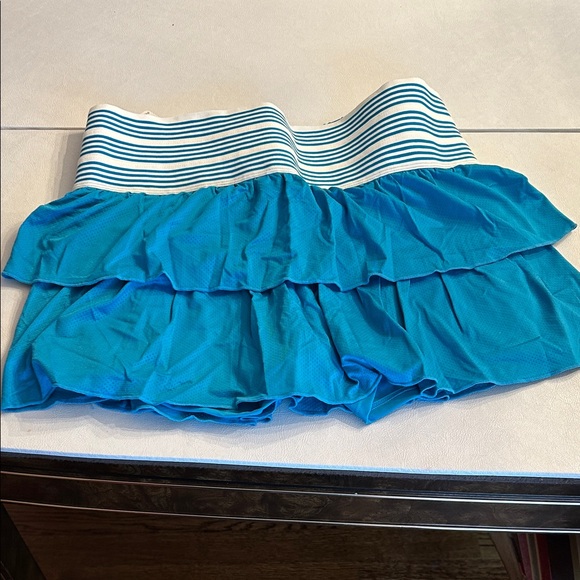 Lucky in Love Dresses & Skirts - Lucky in Love Teal Ruffled Tennis Skirt NWT